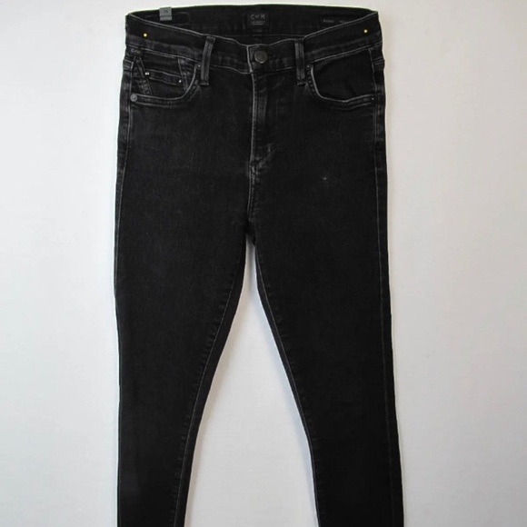 citizen of Humanity - C&H Rocket High Rise Size 26 Black Jeans - Picture 1 of 13